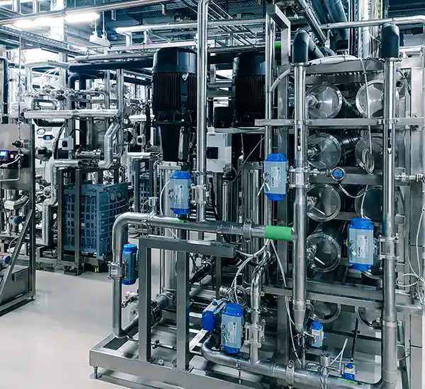 Production of ultrapure water for the pharmaceutical industry